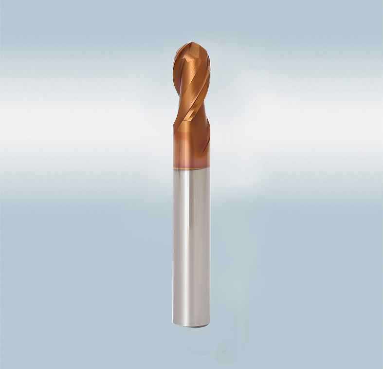 Solid carbide 2-blade ball knives