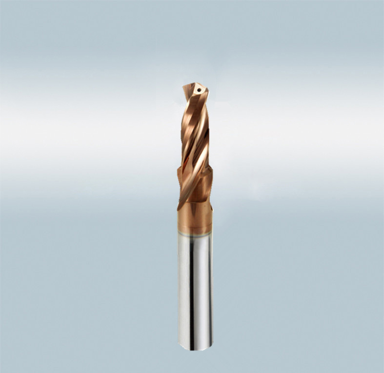 Coolant-fed Solid Carbide Drill Bit